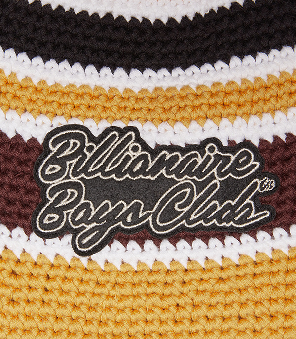CROCHET STRIPE BUCKET HAT - 3