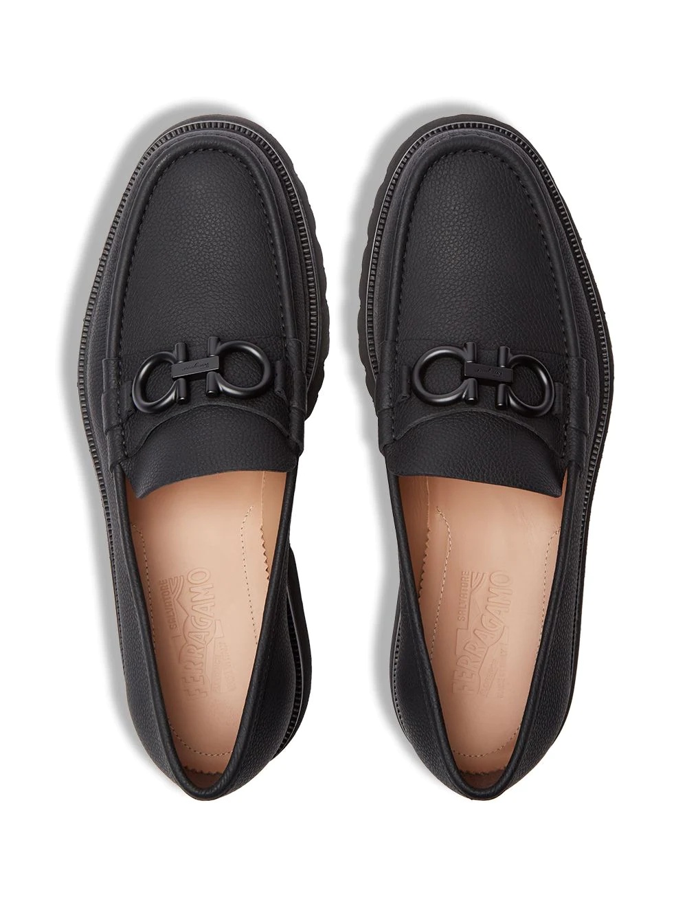 double Gancio horsebit loafers - 3