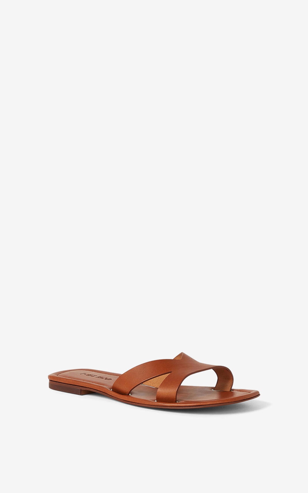 OPANKA flat leather mules - 3