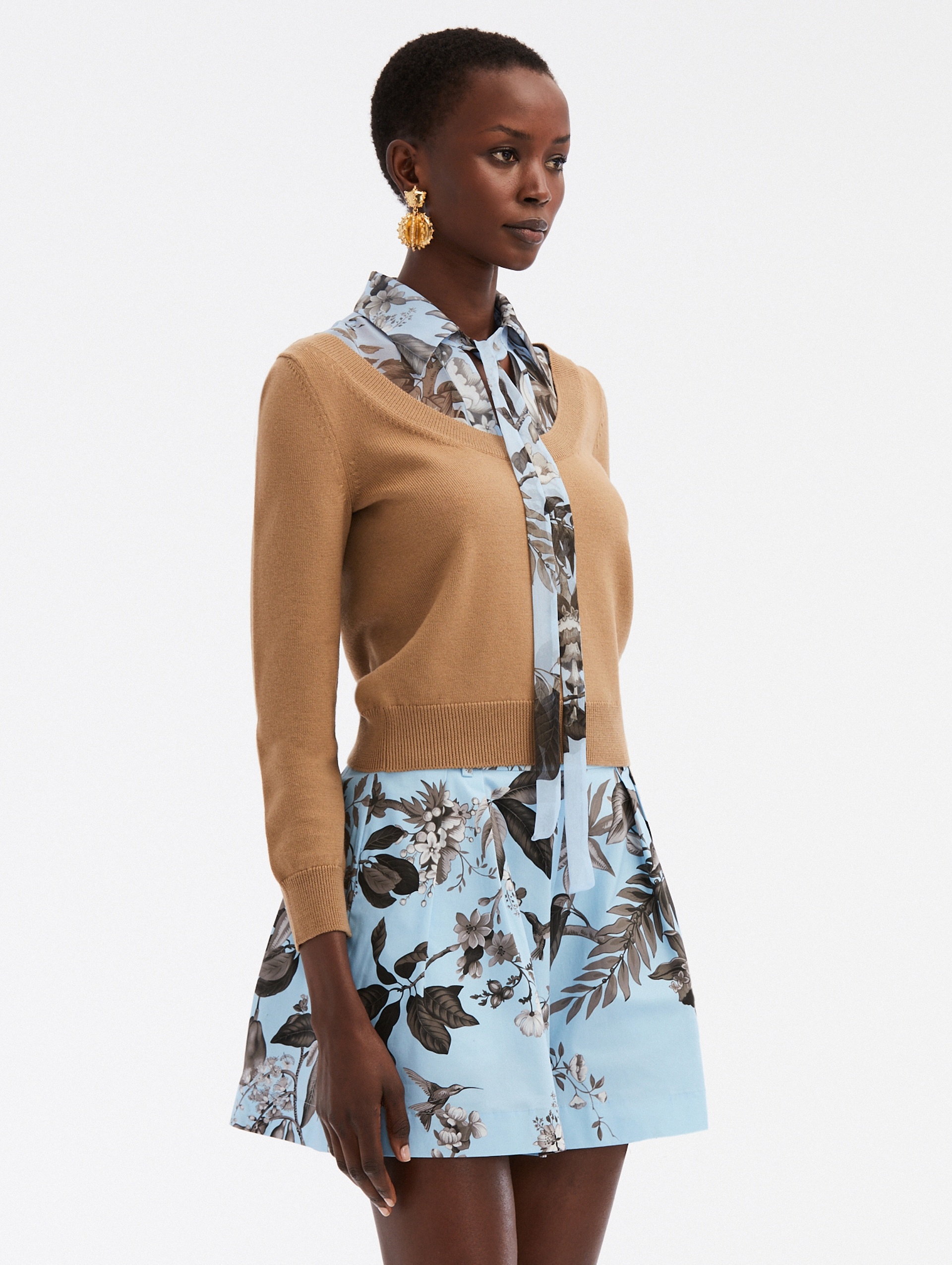 FLORA & FAUNA PULLOVER WITH DICKIE - 4