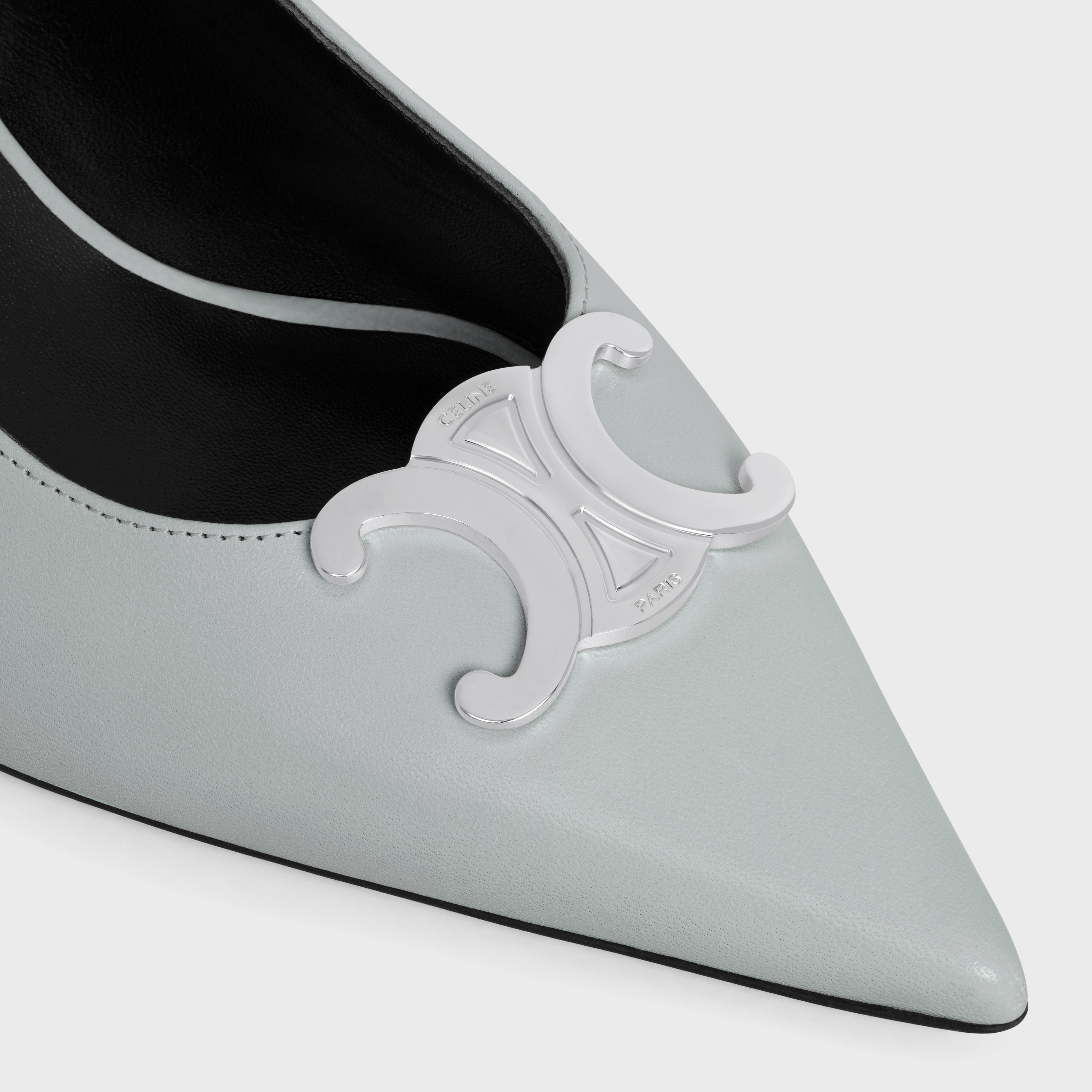 CELINE ALMA TRIOMPHE SLINGBACK in LAMBSKIN - 4