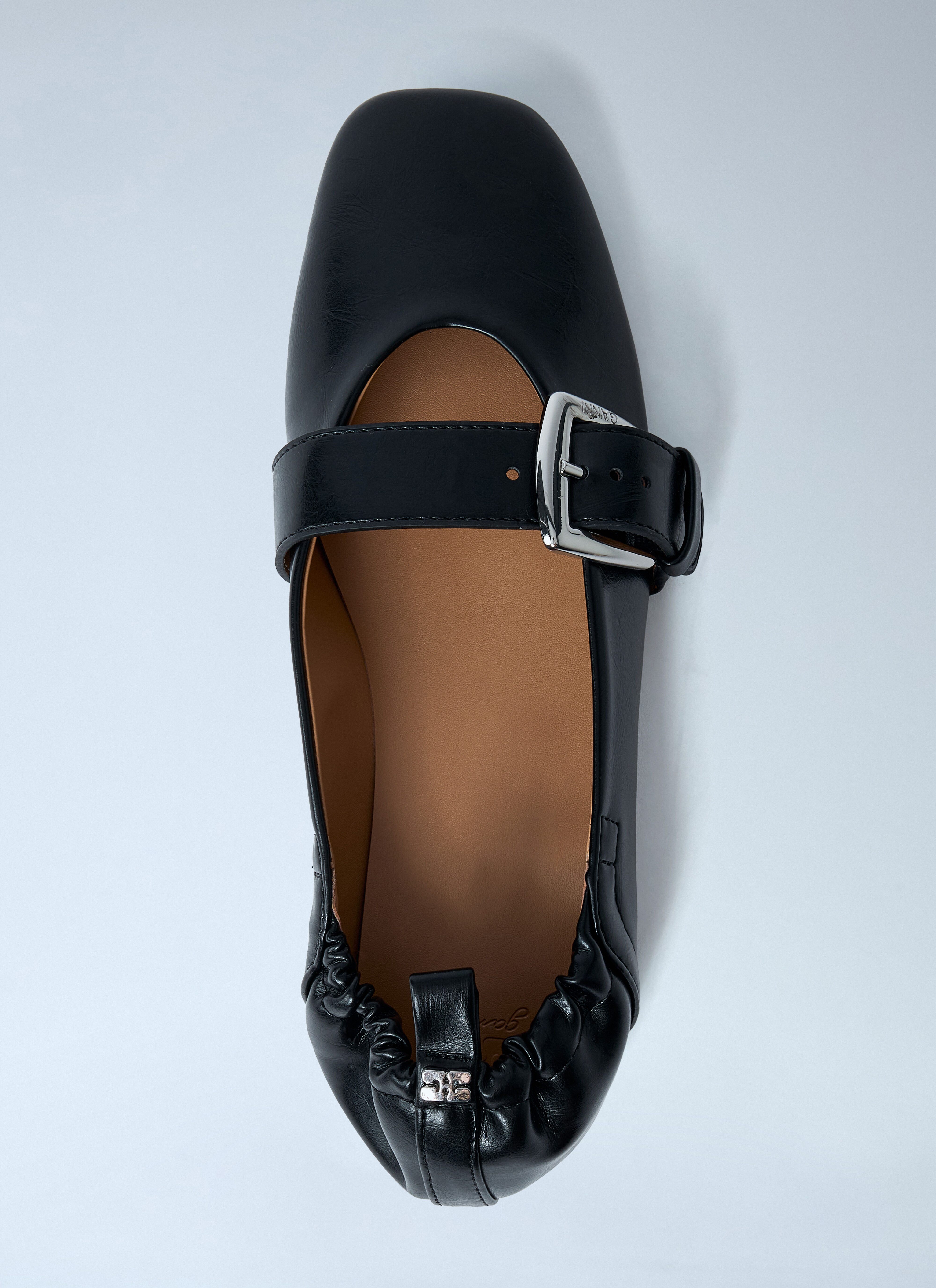 Butterfly Stap Ballerina Flats - 6