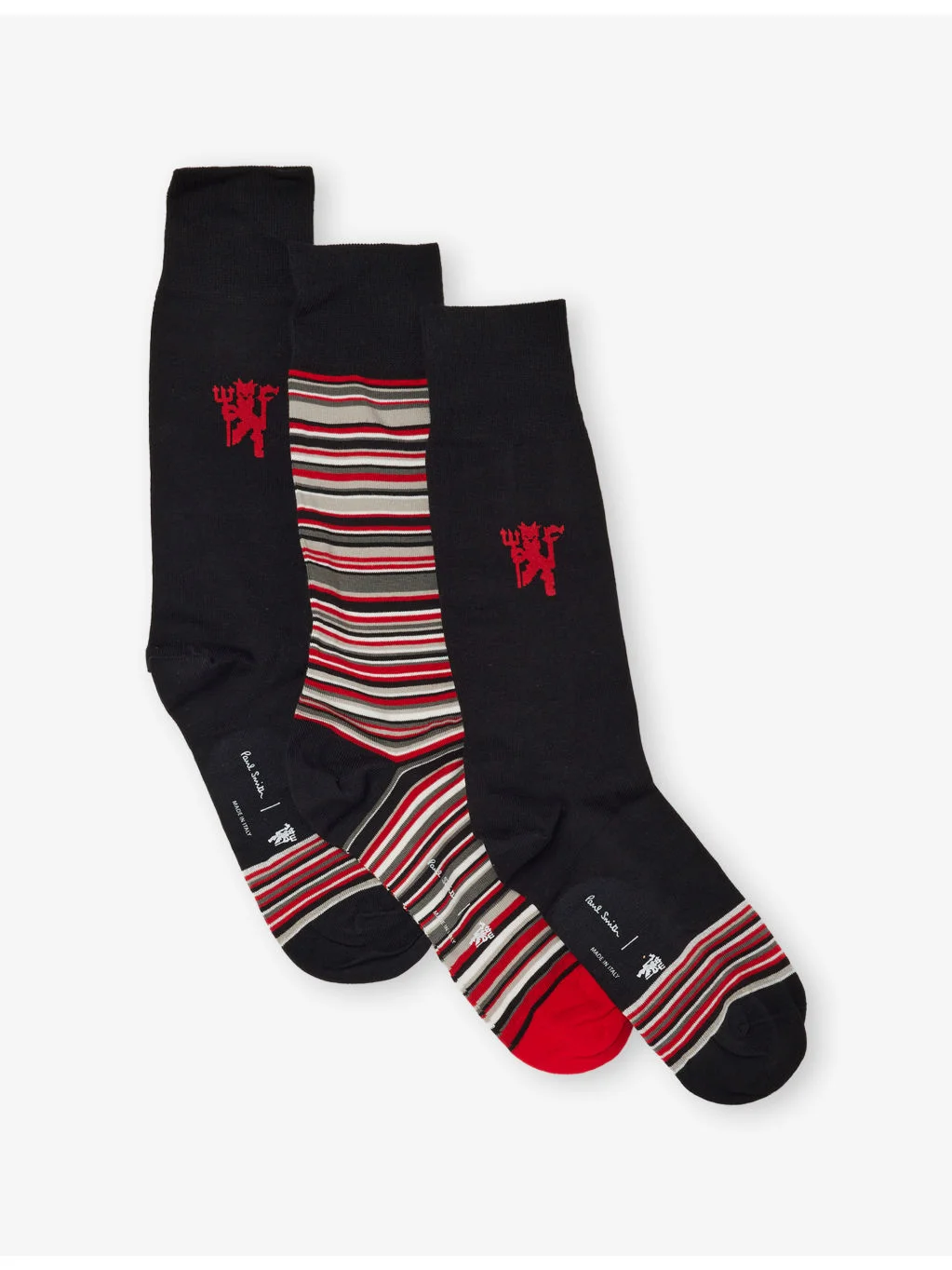 3-Pack Cotton-Blend Socks - 1
