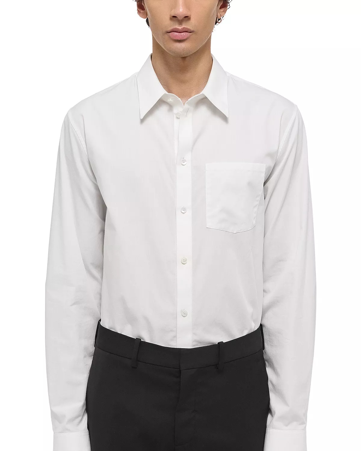 Classic Cotton Relaxed Fit Button Down Shirt - 1
