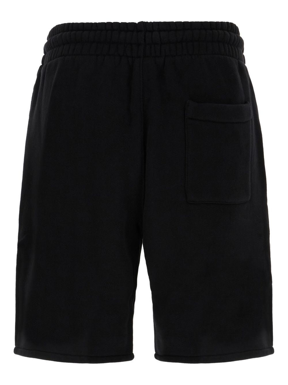 embroidered-logo shorts - 2
