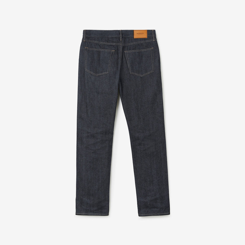 Straight Fit Japanese Denim Jeans 5