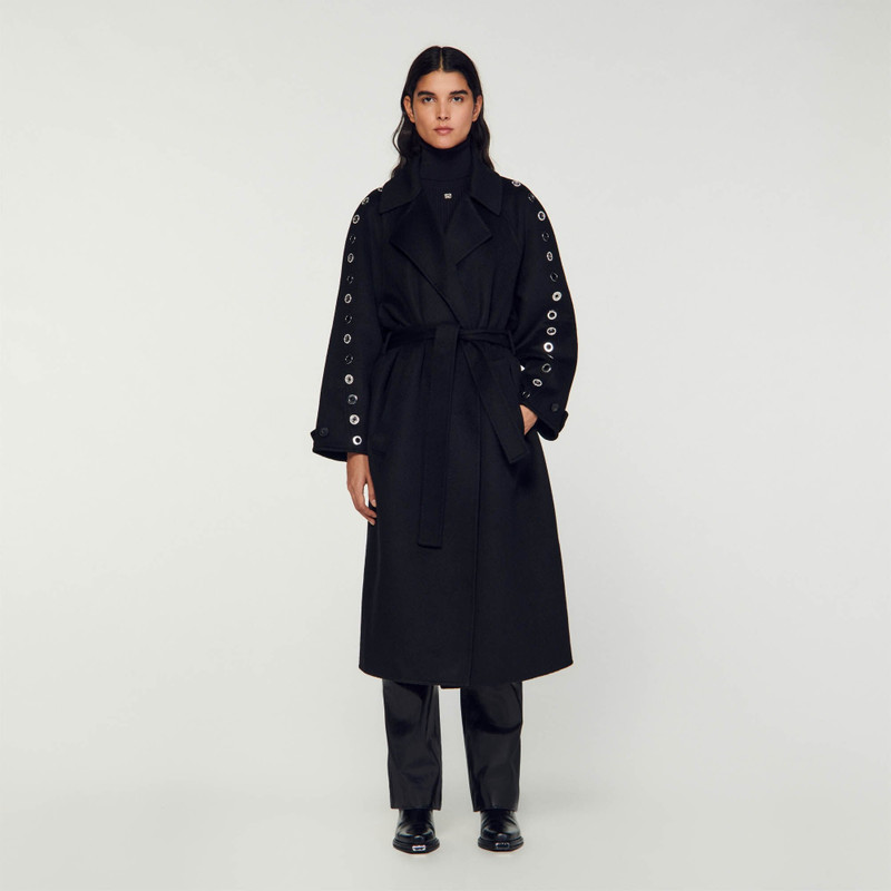 Sandro EYELET TRENCH COAT outlook