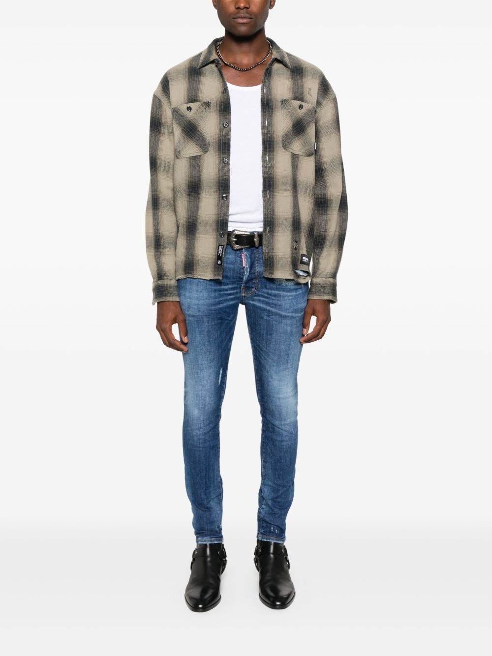 stretch-cotton jeans - 2