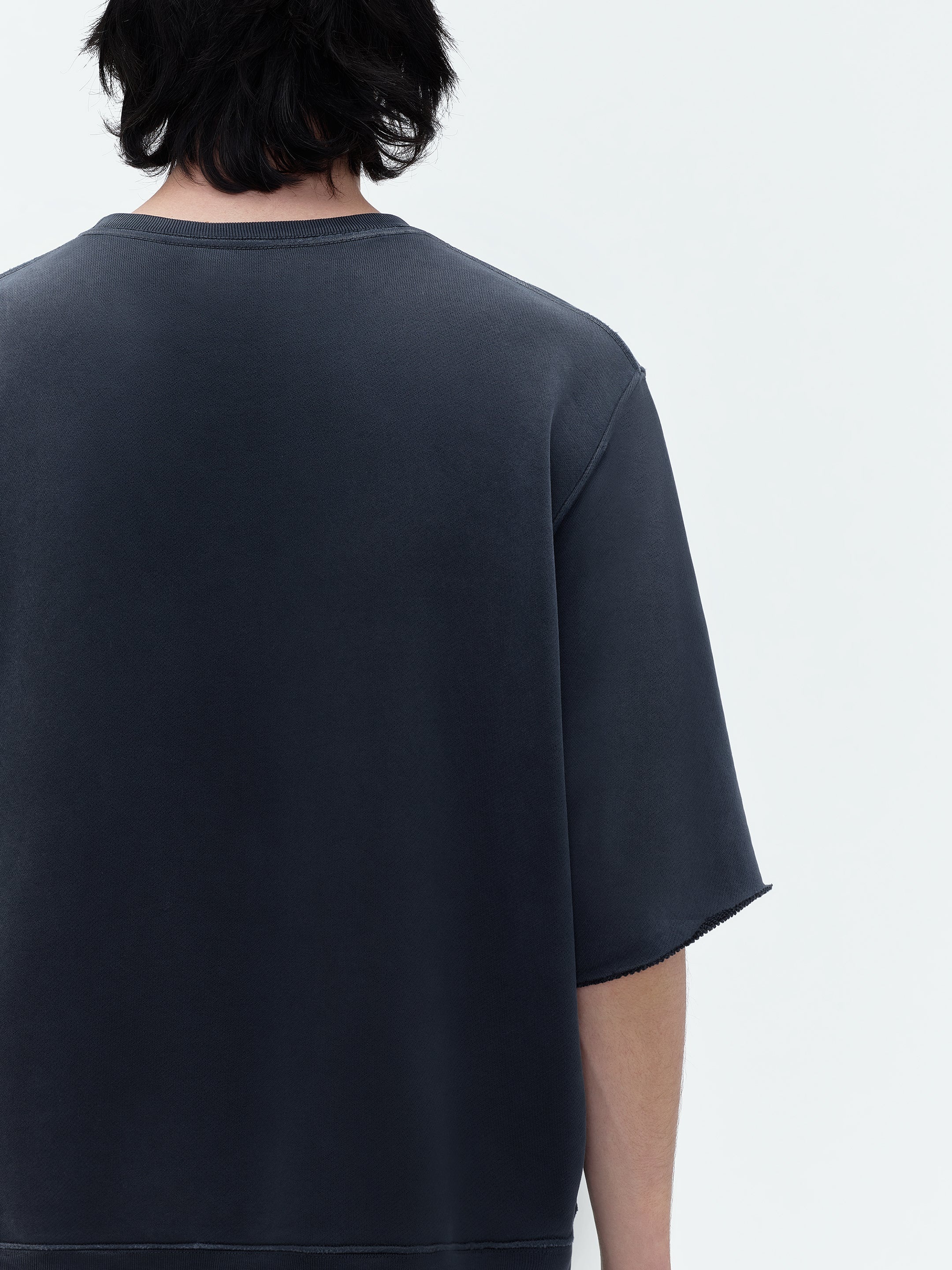 AMIRI TRACK CUT OFF CREWNECK - 7