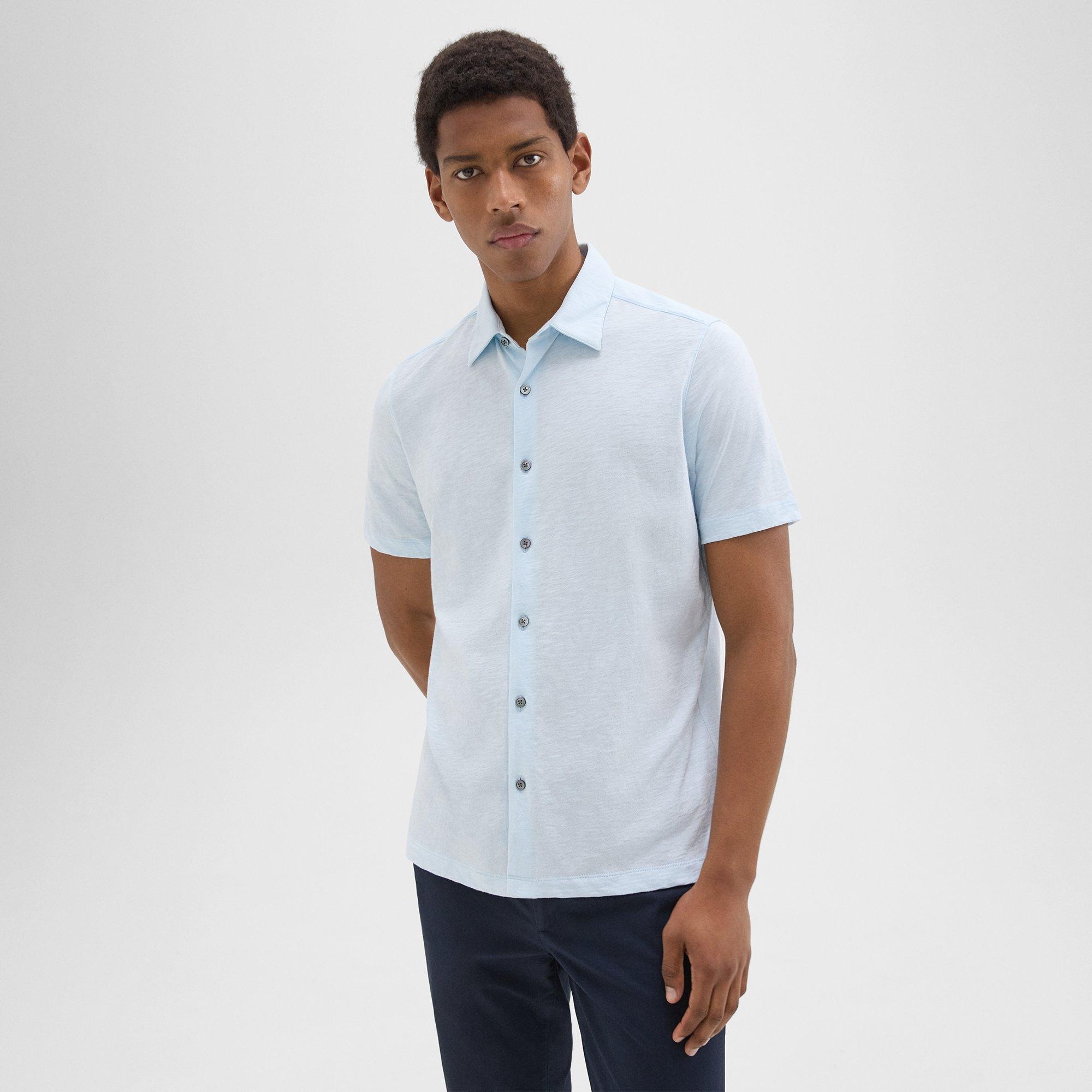 Noran Short-Sleeve Shirt in Slub Cotton - 2