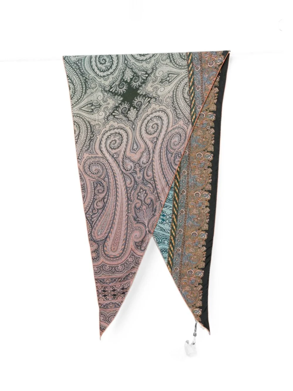 Printed silk scarf - 1
