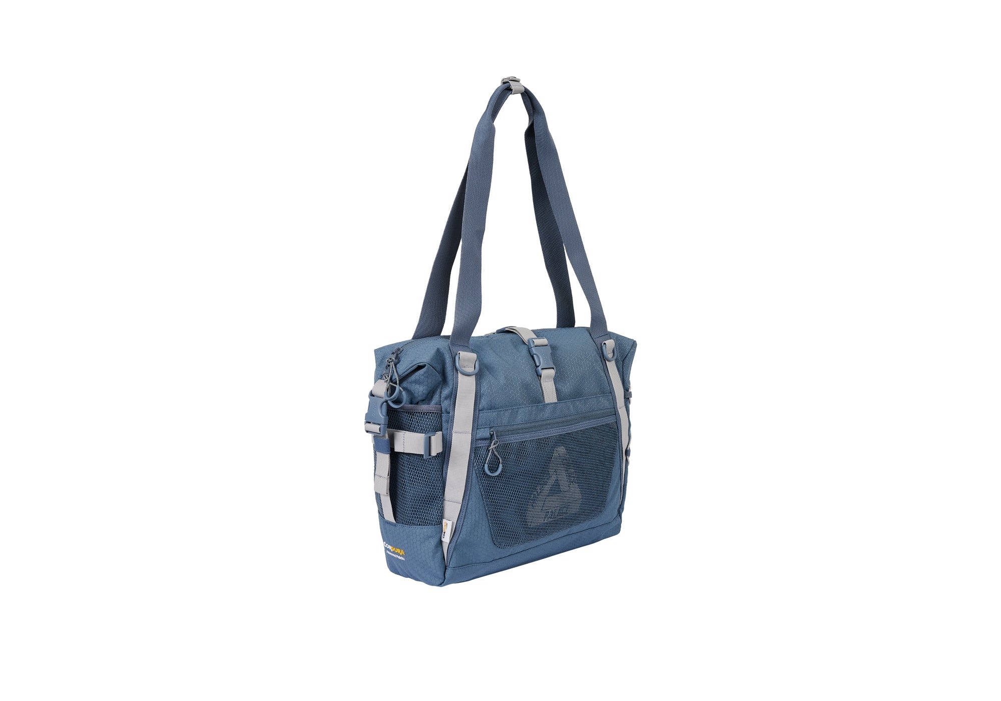 CORDURA ECO HEX RIPSTOP SHOULDER BAG SLATE GREY - 3