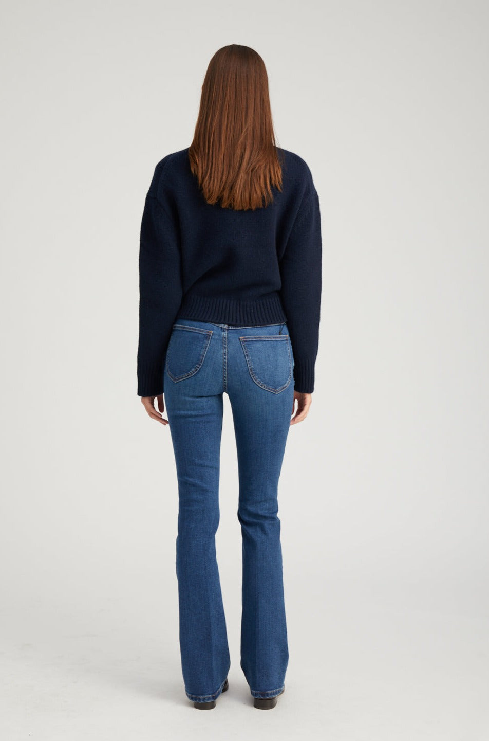 GABRIELLE MICRO FLARE DENIM - 4