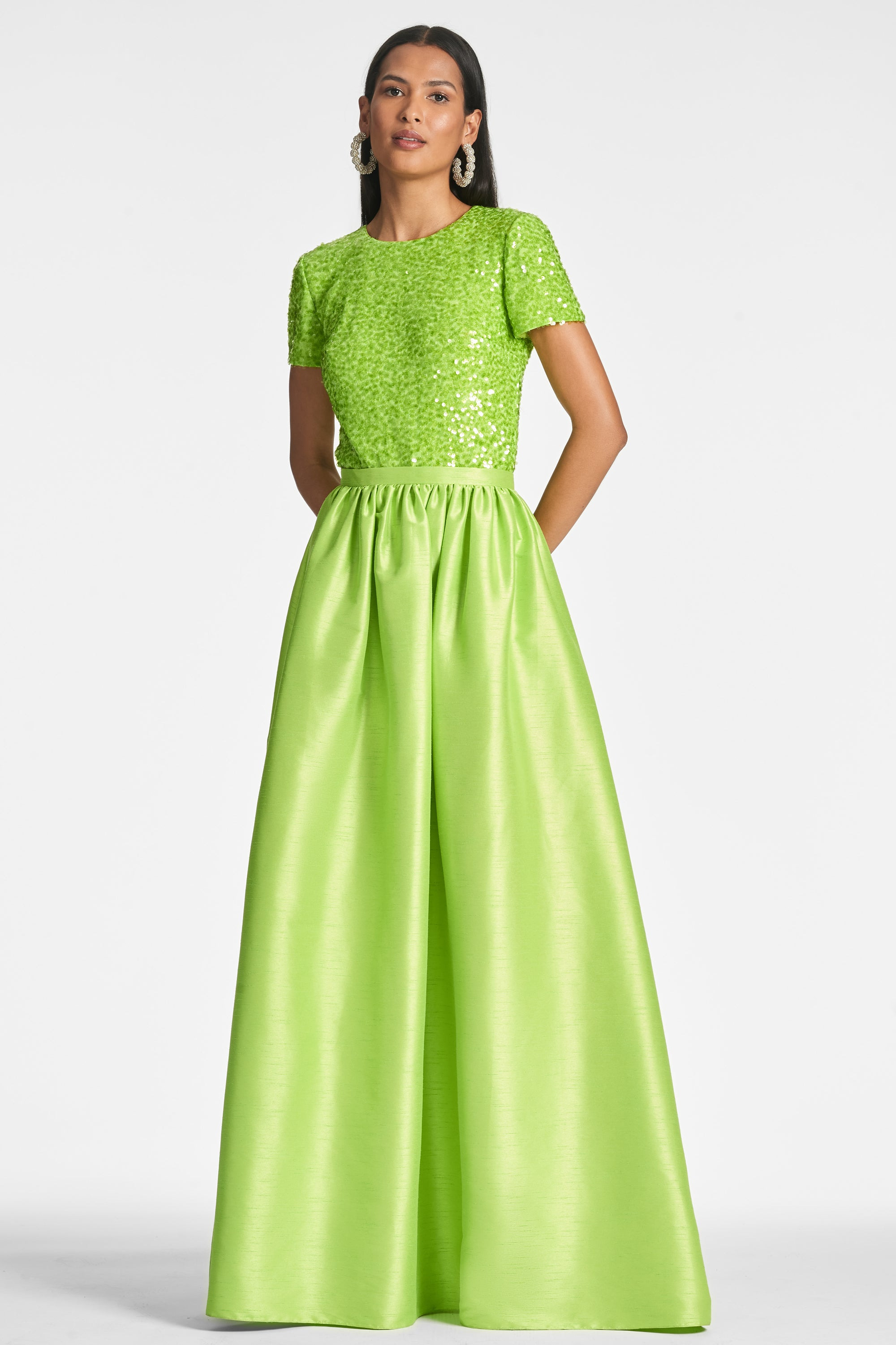 Veronica Top - Electric Lime - 5