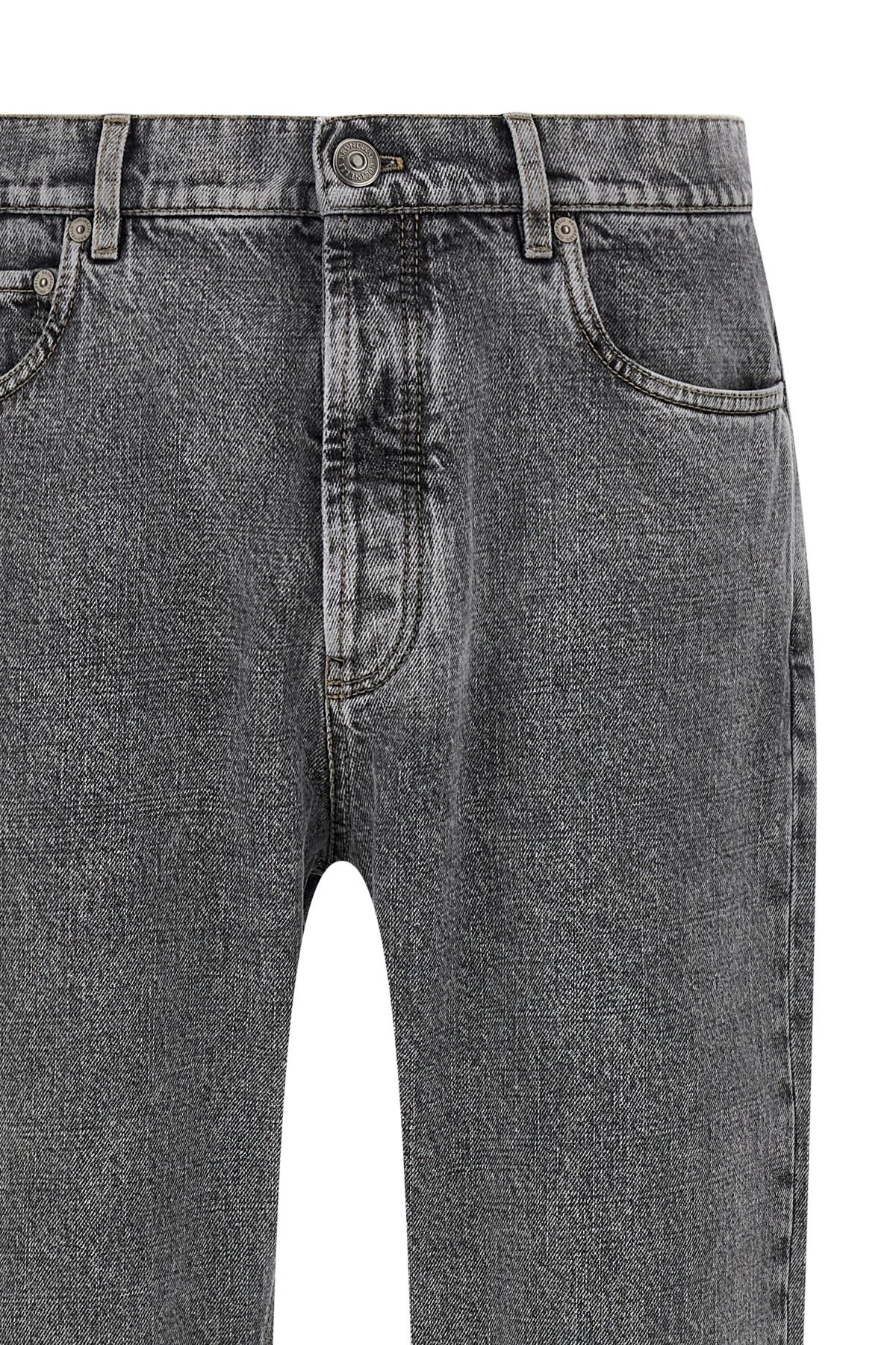 'Greyscale' denim jeans - 4