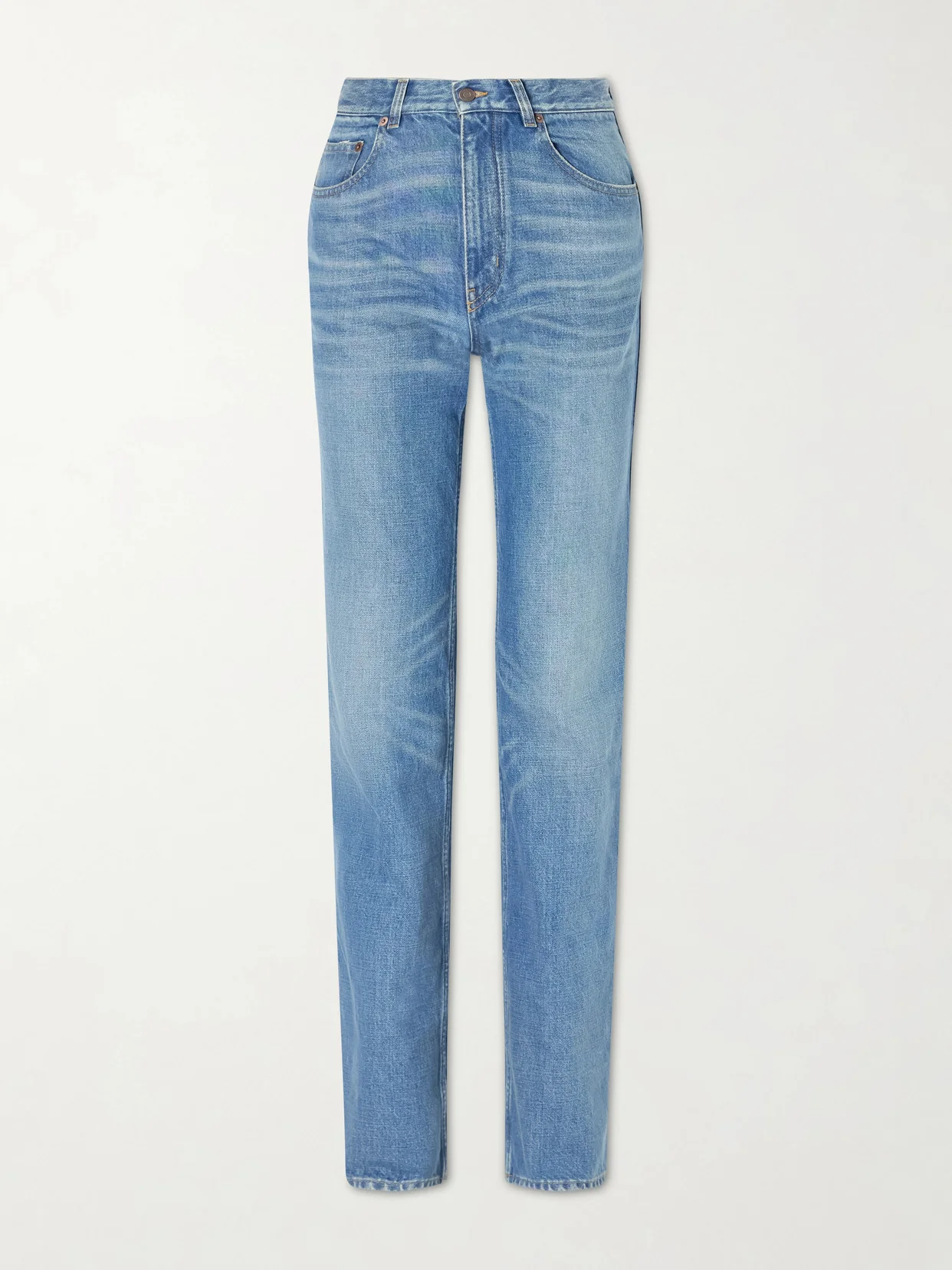 Slim-leg Denim Pants - 1
