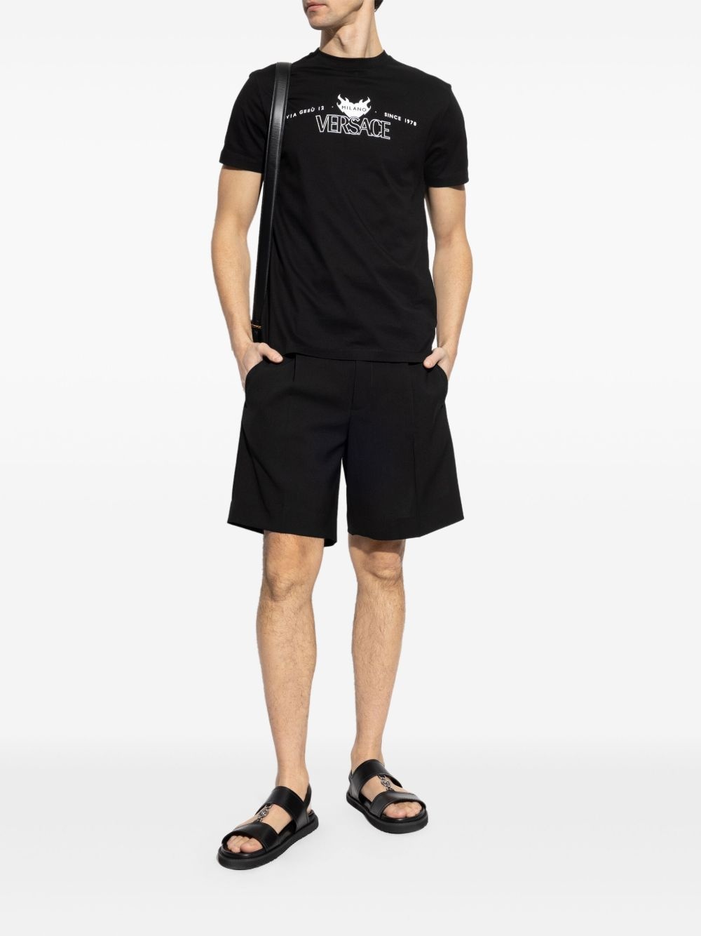 logo-print T-shirt - 2