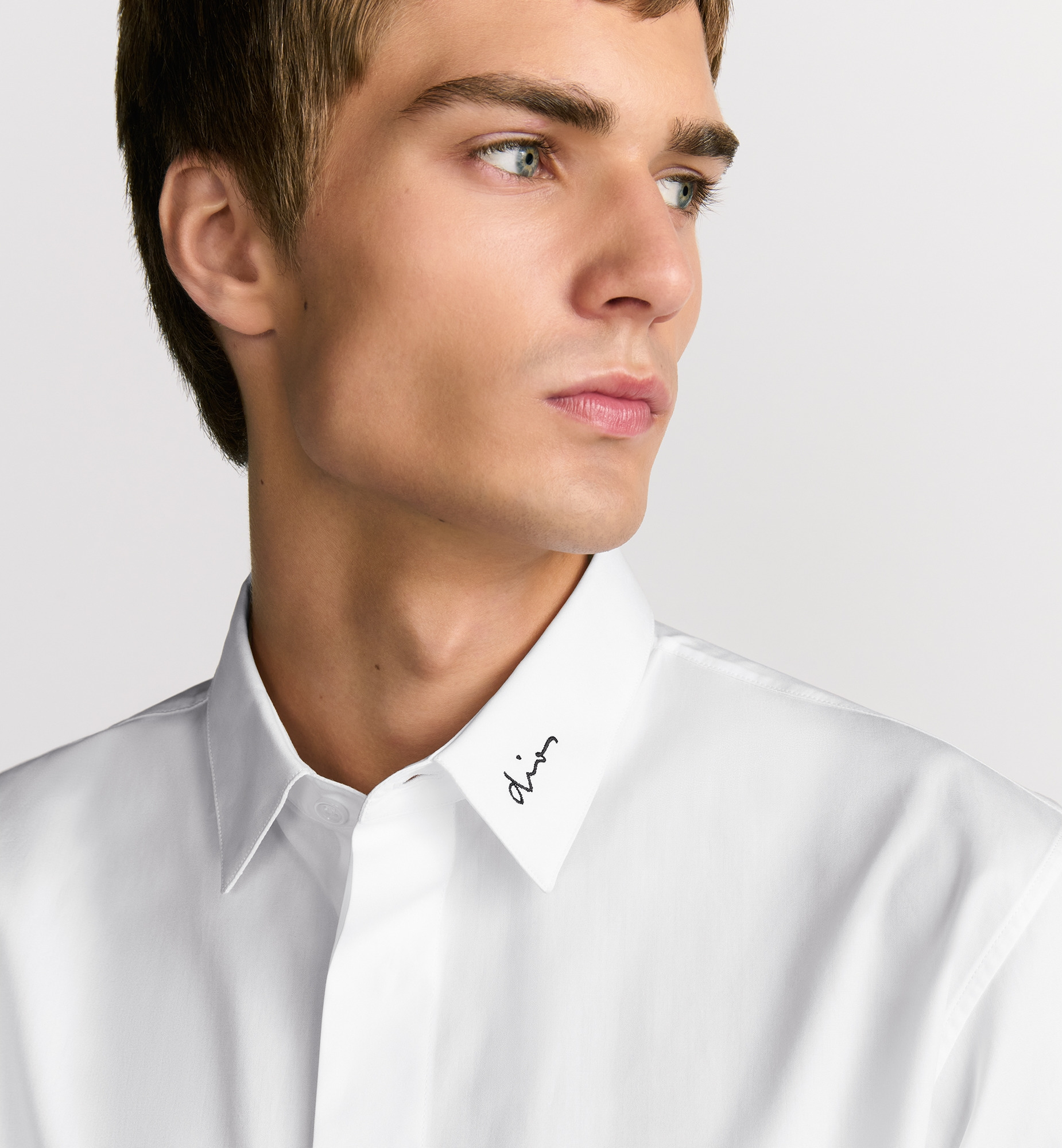 Shirt with Dior Embroidery - 5