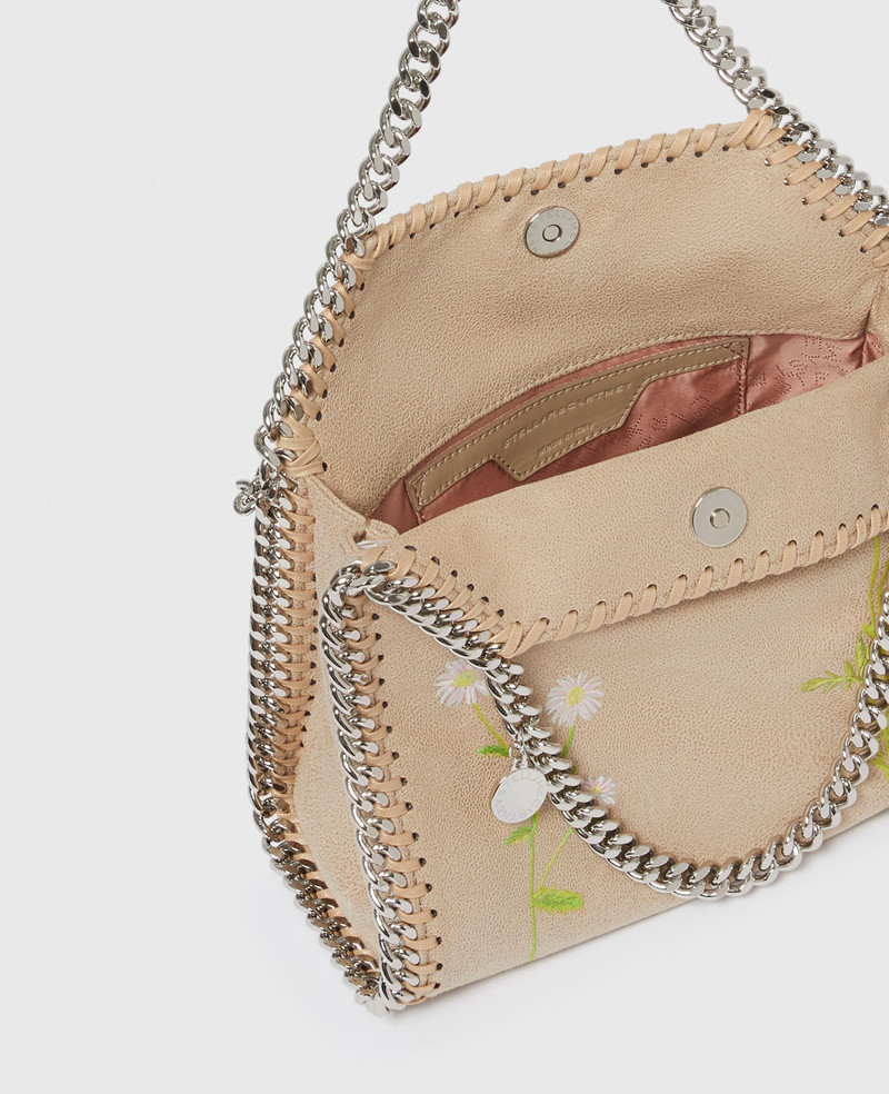 Falabella Floral Embroidered Mini Tote 4