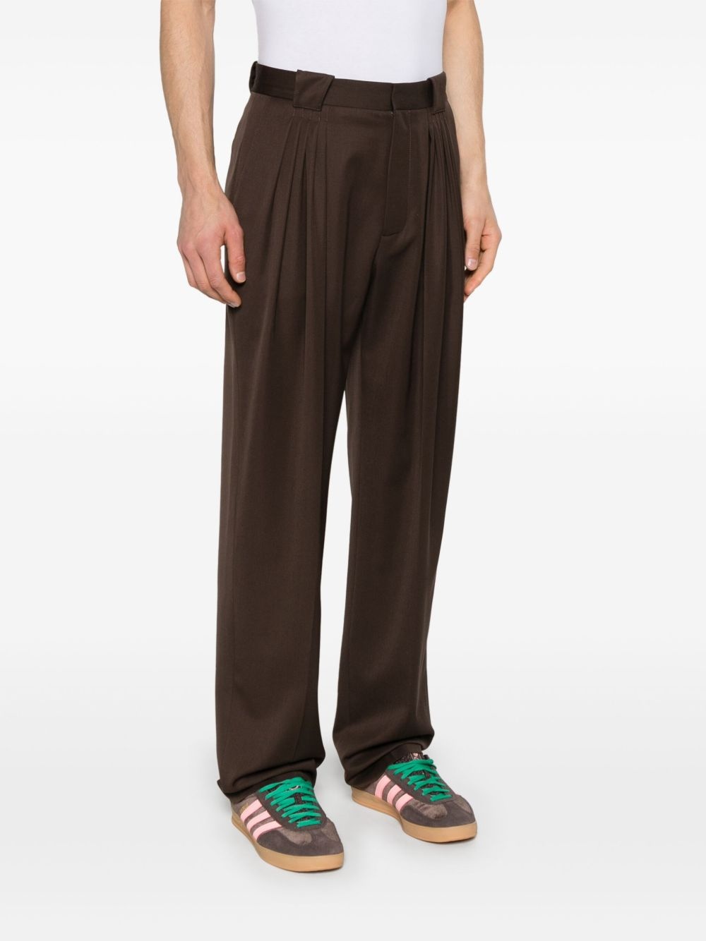 pleated tailored trousers - 3