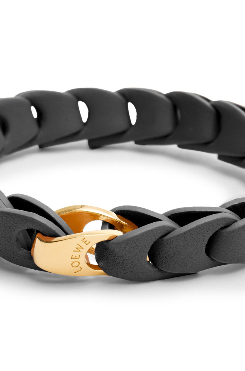 Woven bracelet in calfskin 3