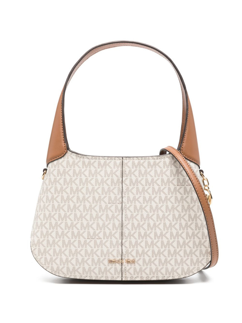 Alice logo-charm shoulder bag 1