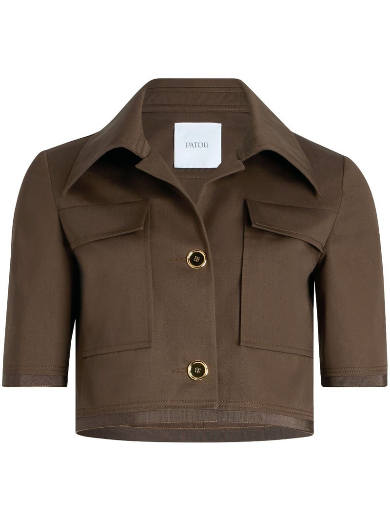short-sleeved cropped jacket 1