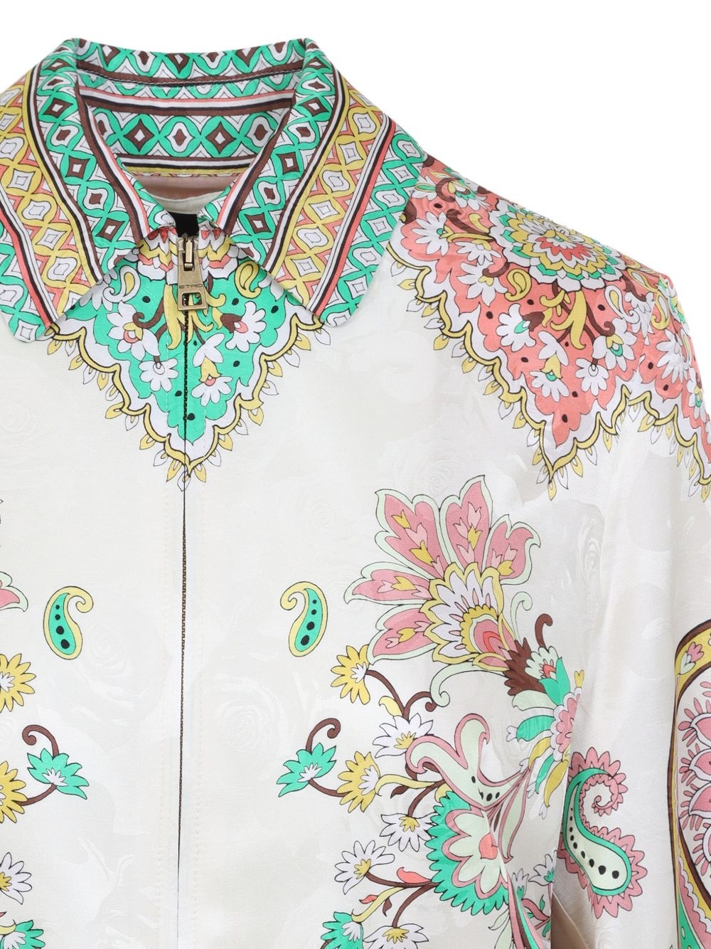 floral-print jacket - 4