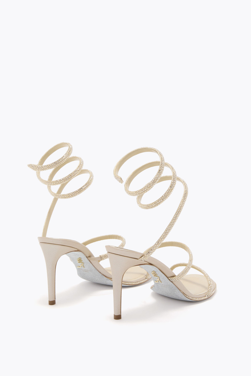 RENE CAOVILLA CLEO CHAMPAGNE SANDAL 80 outlook