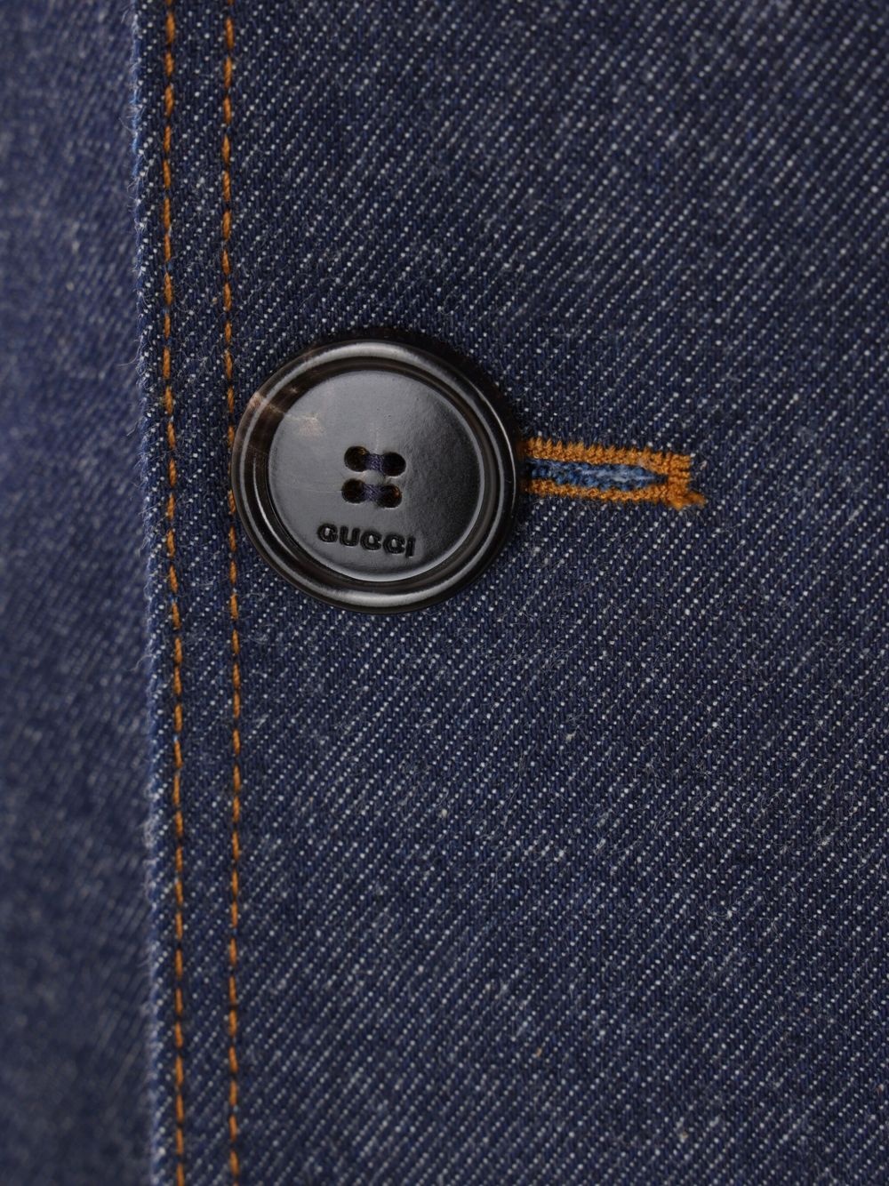 denim blazer - 4