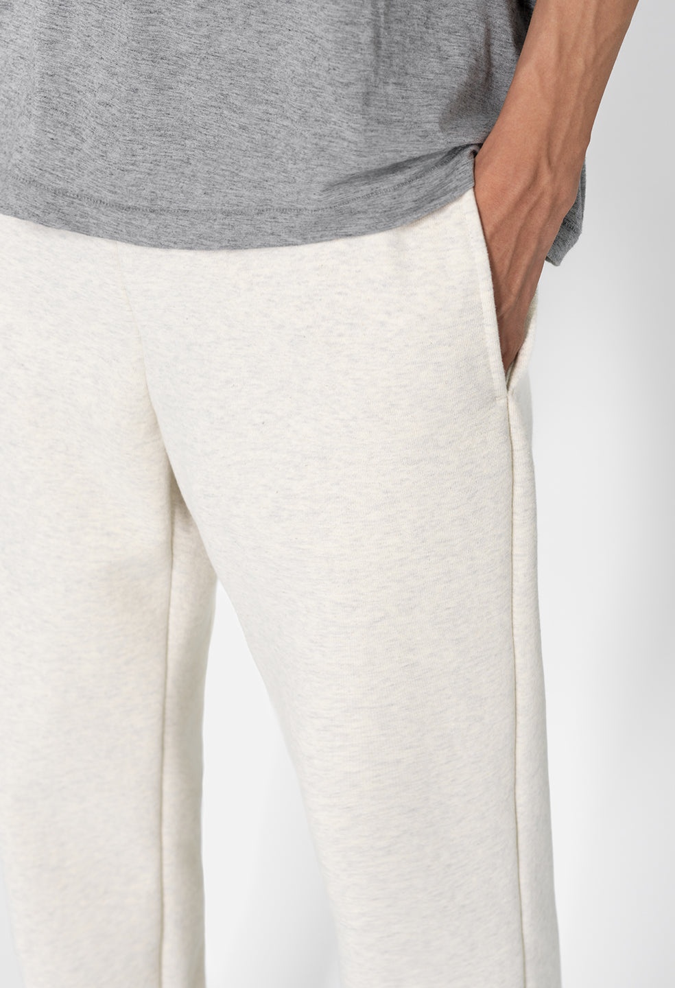 CASHMERE FLEECE SAVILE SWEATS - 2