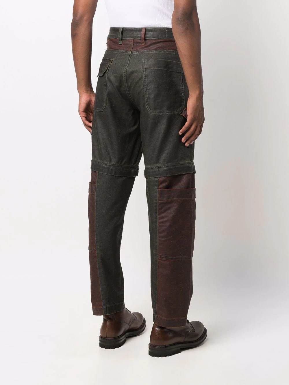 tapered utility trousers - 4