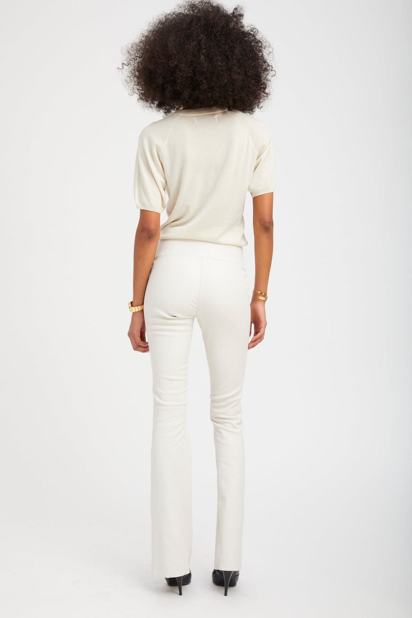 SHELL LEATHER MICRO FLARE - 4