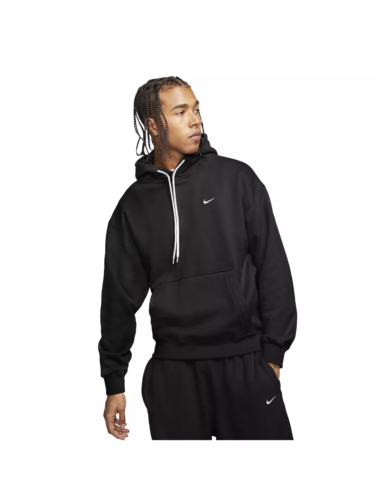 Nike Nike Men's Solo Swoosh Fleece Pullover Hoodie hibbett