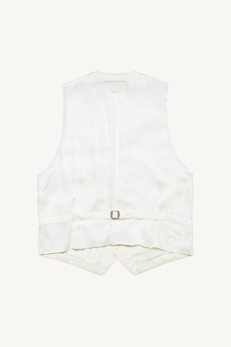 MM6 Maison Margiela Supreme®/ MM6 Washed Cotton Suit Vest outlook