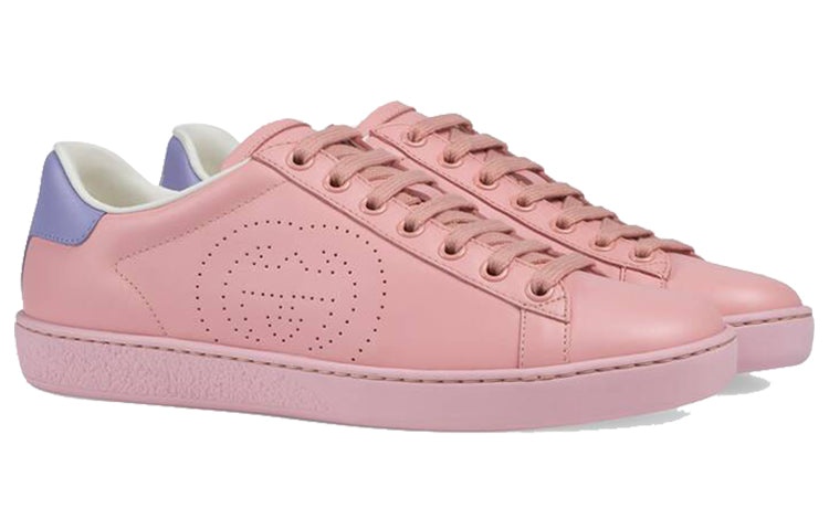 (WMNS) Gucci Ace 'Interlocking G - Pink Blue' 598527-AYO70-5870 - 2