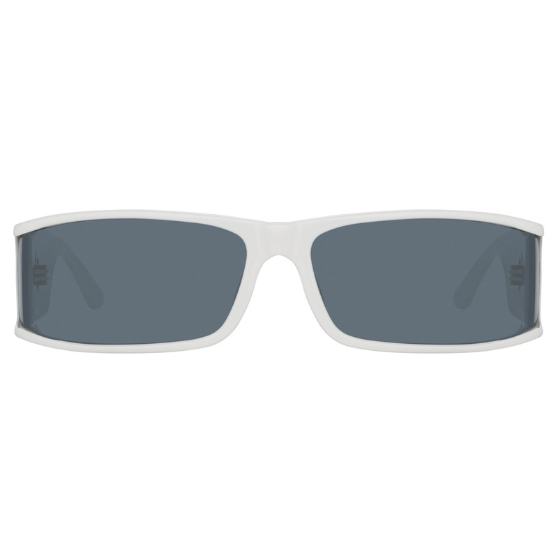 MYA RECTANGULAR SUNGLASSES IN WHITE 1