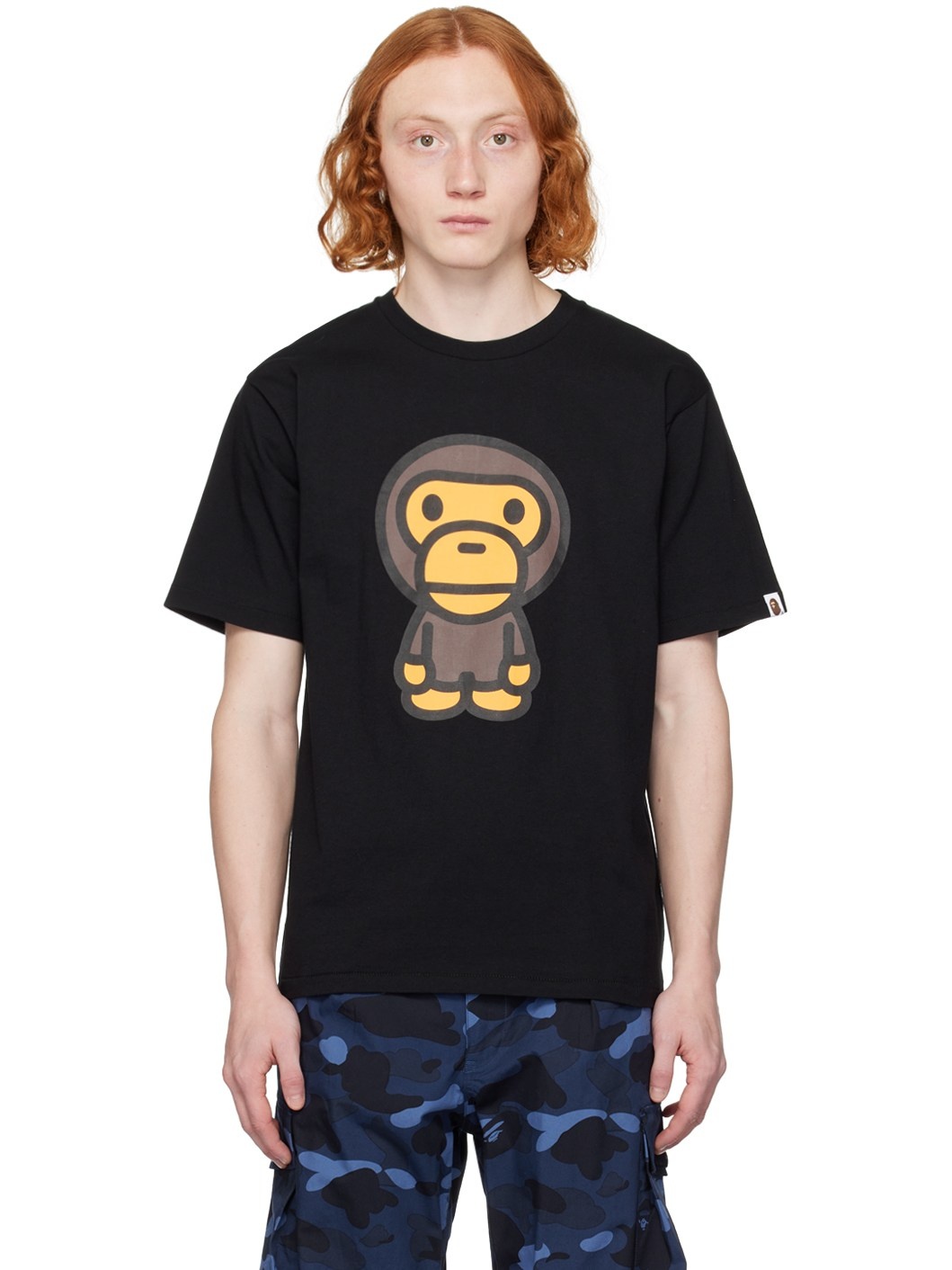 Black Big Baby Milo T-Shirt - 1