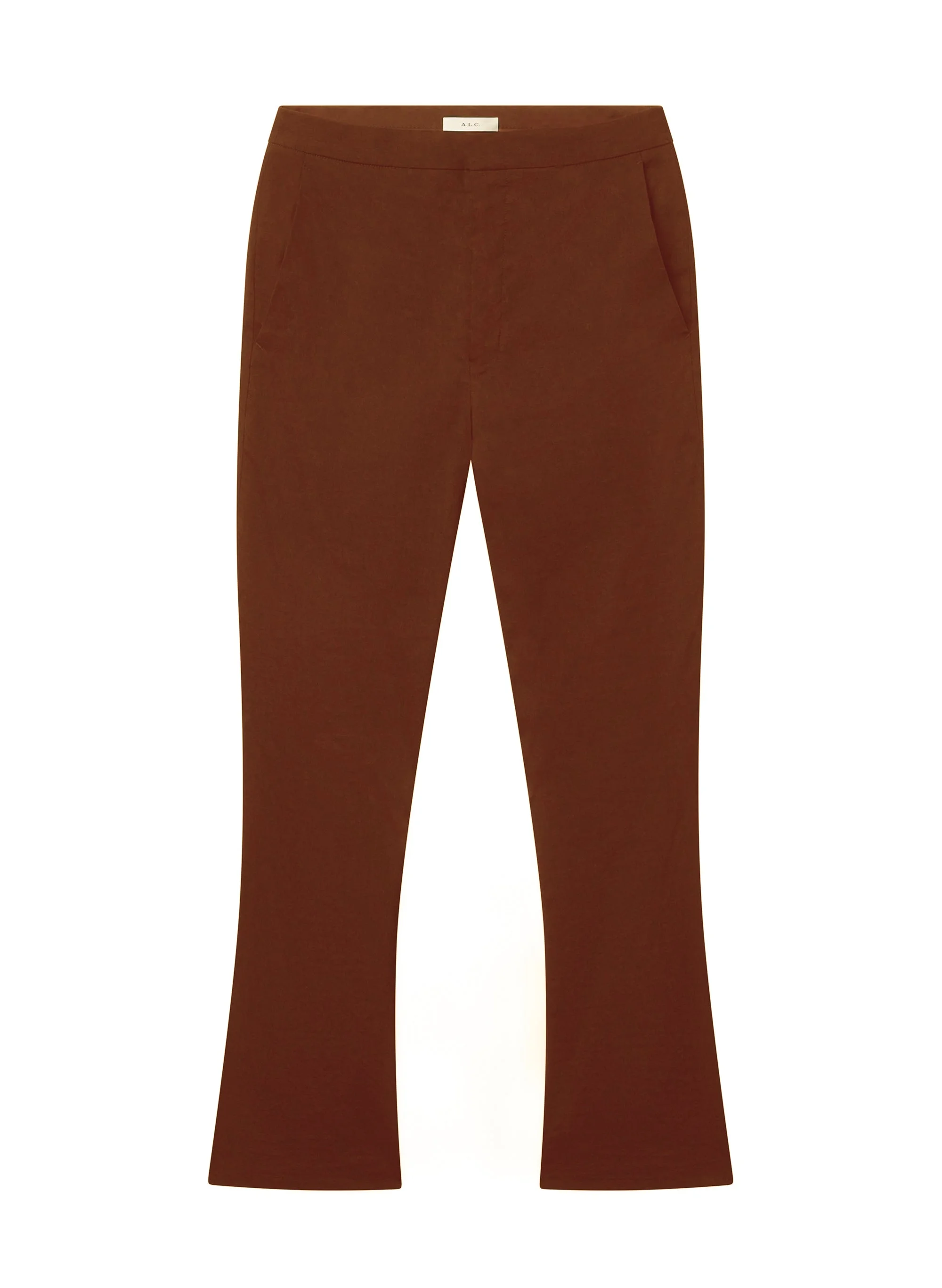Cropped Sophie Linen Pant - 1