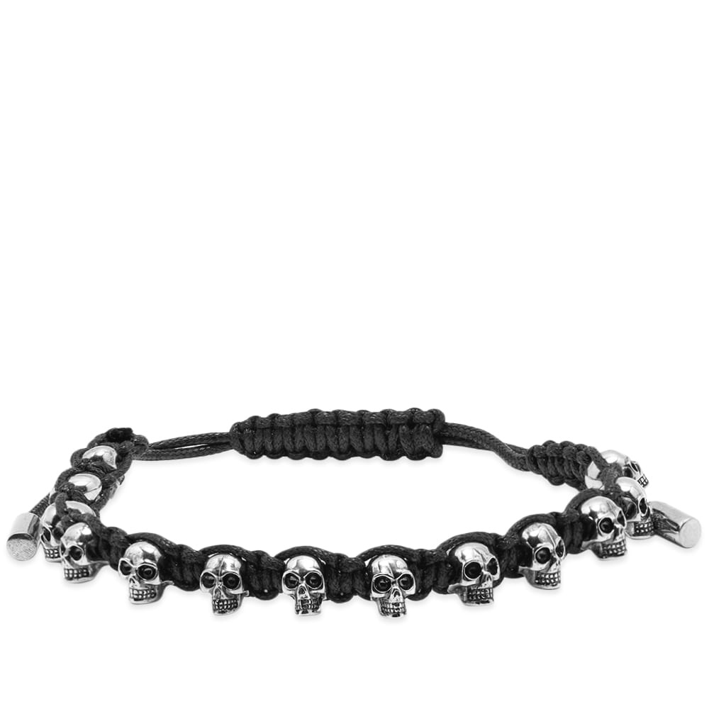 Alexander McQueen Skull Friendship Bracelet - 1