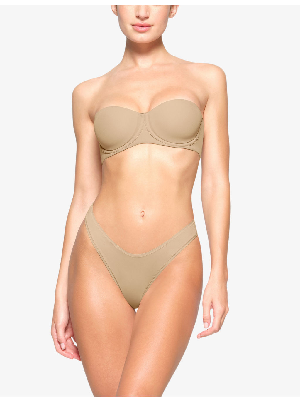 Fits Everybody strapless stretch-woven bra - 2