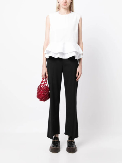 Comme Des Garçons Peplum Tank Blouse outlook