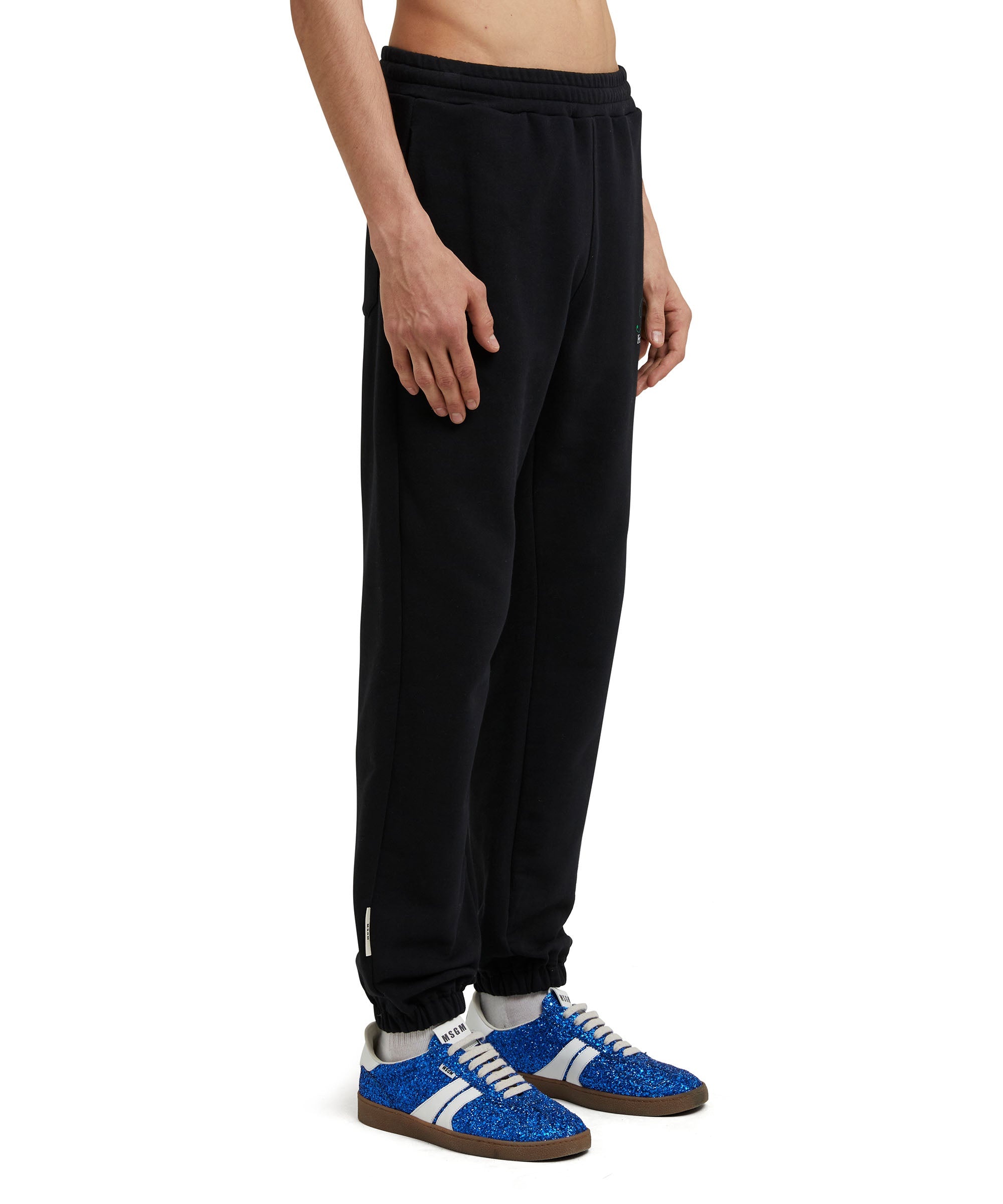Organic cotton jogging trousers certified by the MSGM Fantastic Green Capsule - 4