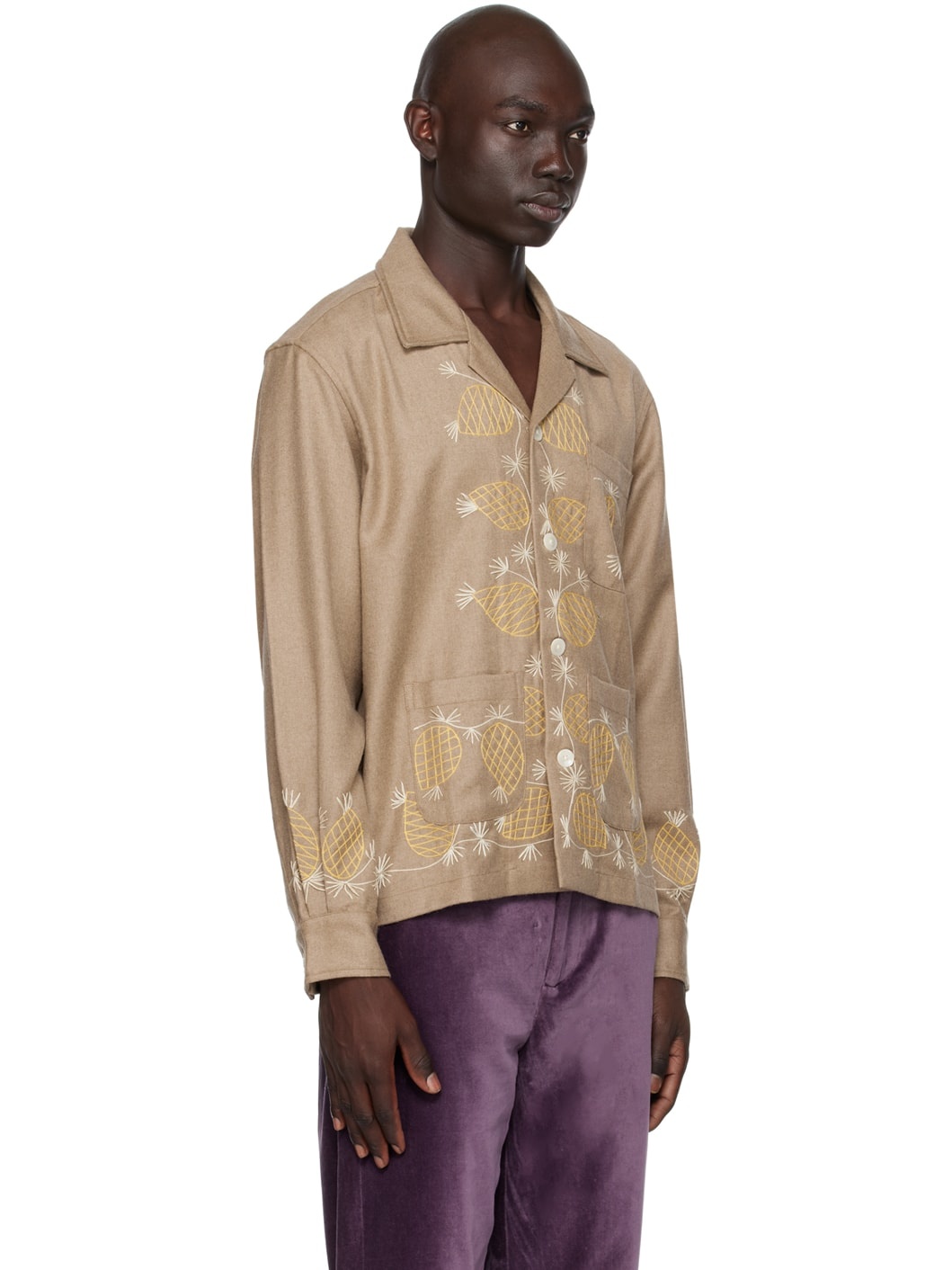 Taupe Sweet Pine Shirt - 2