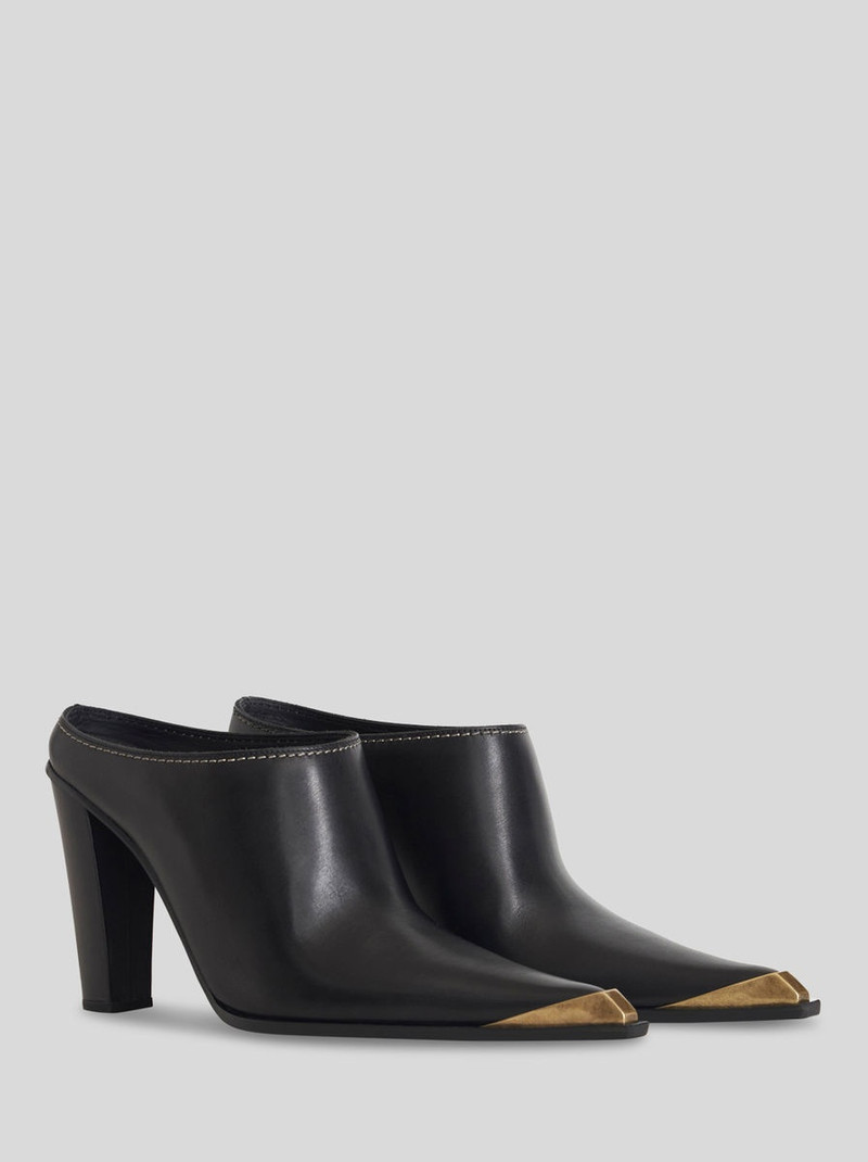 LEATHER MULES 3