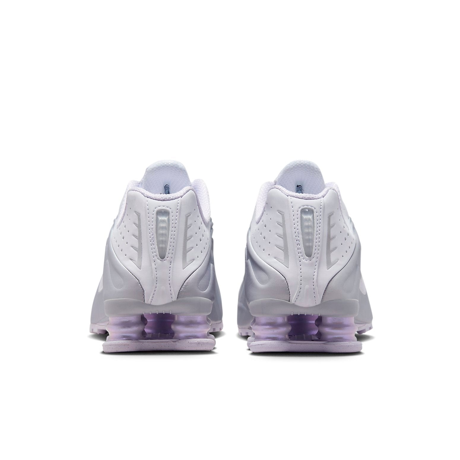 (WMNS) Nike Shox R4 'White Metallic Platinum' HF5076-100 - 5