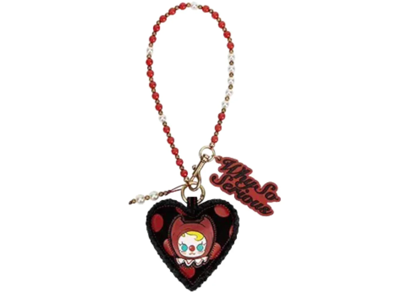 Pop Mart WHY SO SERIOUS Series Baby Molly Crimson Dancer Pendant Chain - 1