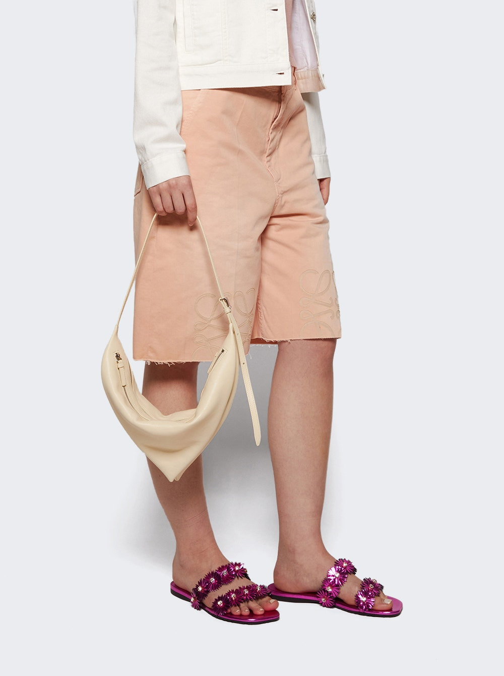 Tetra Shoulder Bag In Nappa Leather Resin - 2