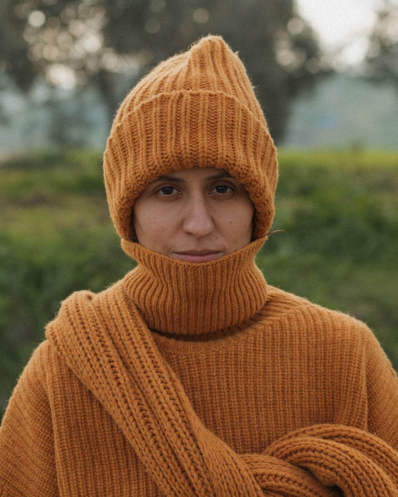 Mea Beanie - Recycled Wool Rib 1