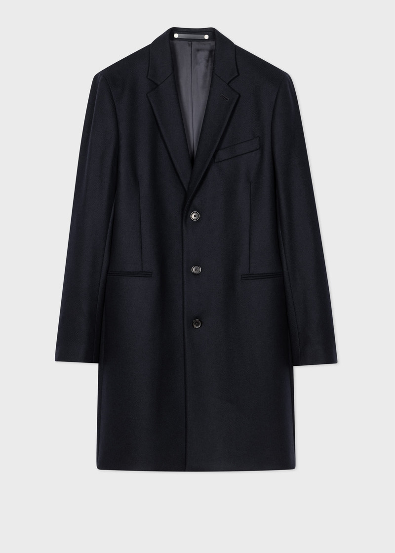 Wool-Cashmere Epsom Coat 1